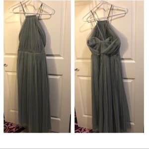 Customized Jenny Yoo Annabelle Convertible Gown - Mayan Blue